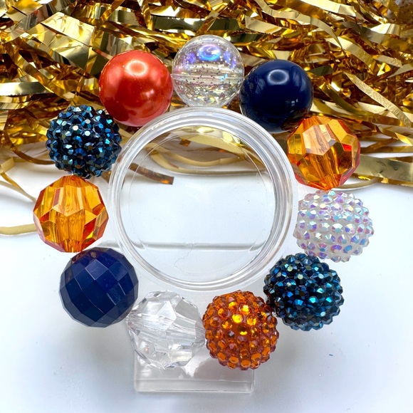 Auburn Tigers/ Syracuse / Denver Broncos game day bracelet. - Picture 1 of 4